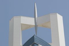 Dubai Sheikh Zayed Road 09 Chelsea Tower Top Close Up.JPG